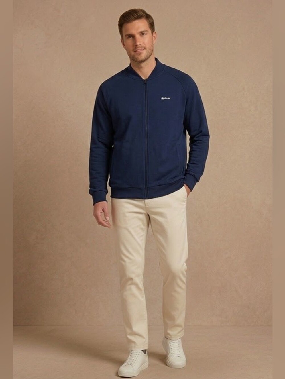 $120 AGTAWH Men's Full Zip Jacket